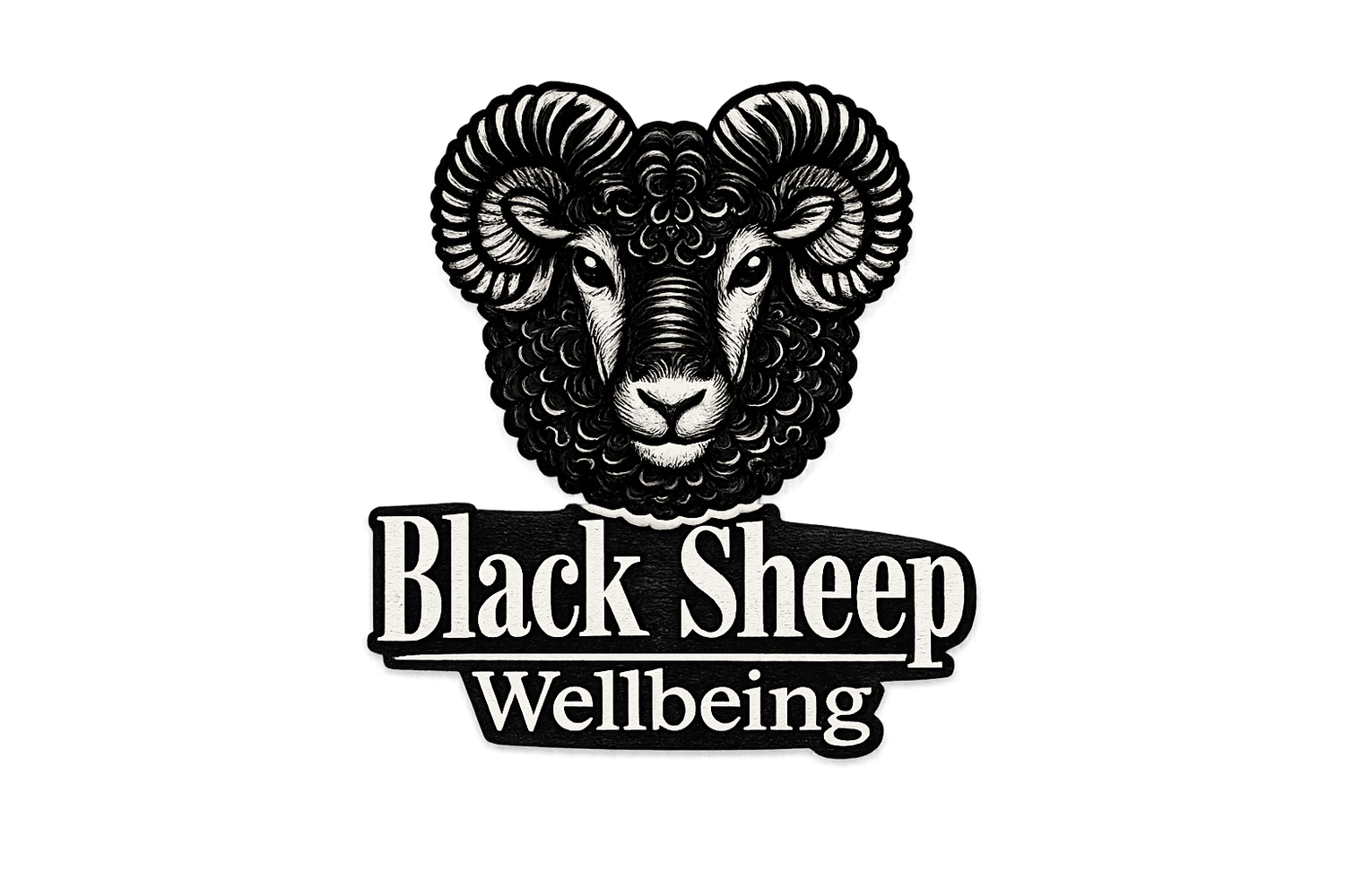 Black Sheep Wellbeing Logo